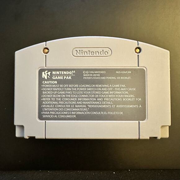 Super Mario 64 Game Cartridge with Manual Nintendo 64 Tested and Works - Picture 4 of 5